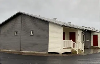 Bild på byggnad i kvarteret Gullvivan