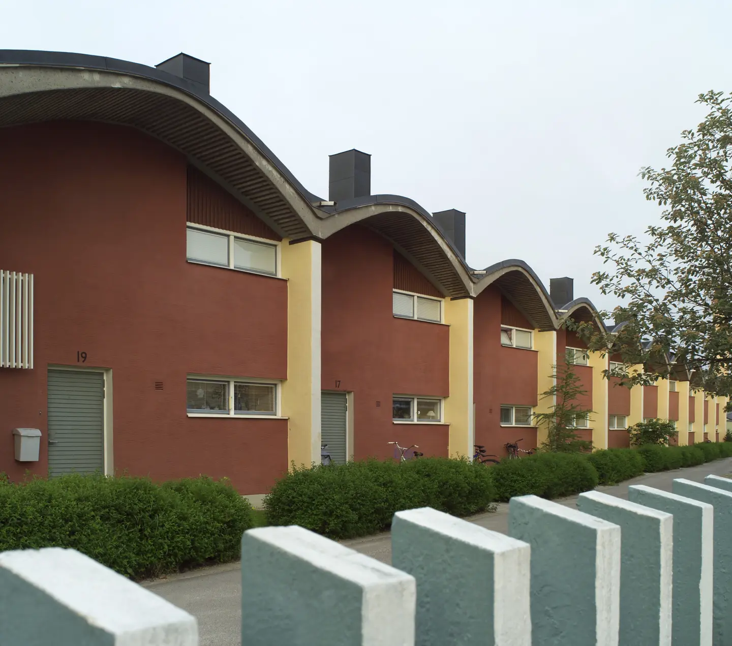 Bild på byggnad i kvarteret Kålmasken i Gyttorp