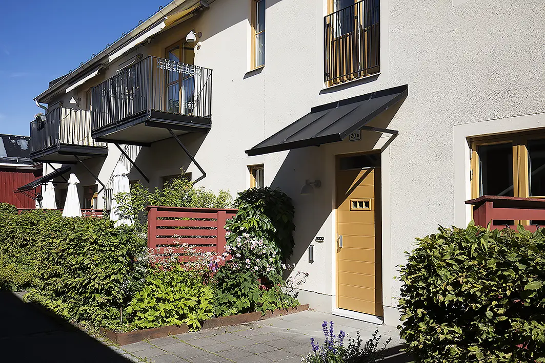 Bild på byggnad i kvarteret Skomakaren