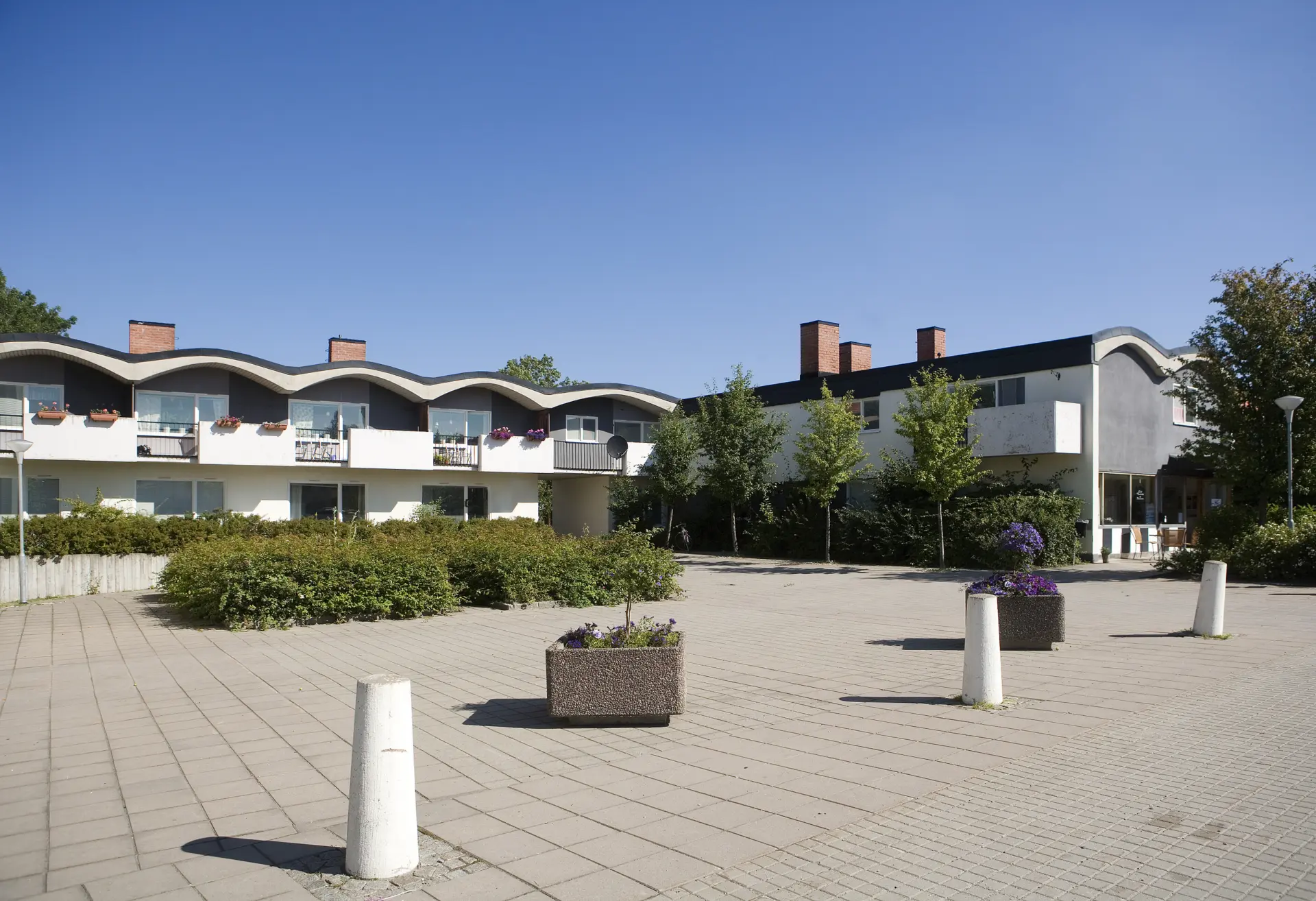 Bild på byggnad i kvarteret Torget i Gyttorp